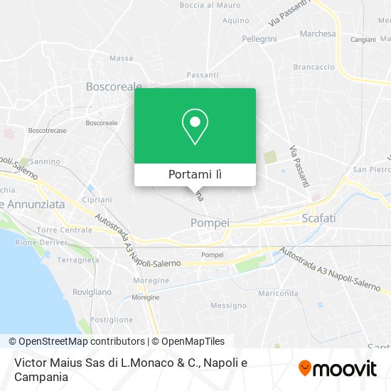 Mappa Victor Maius Sas di L.Monaco & C.