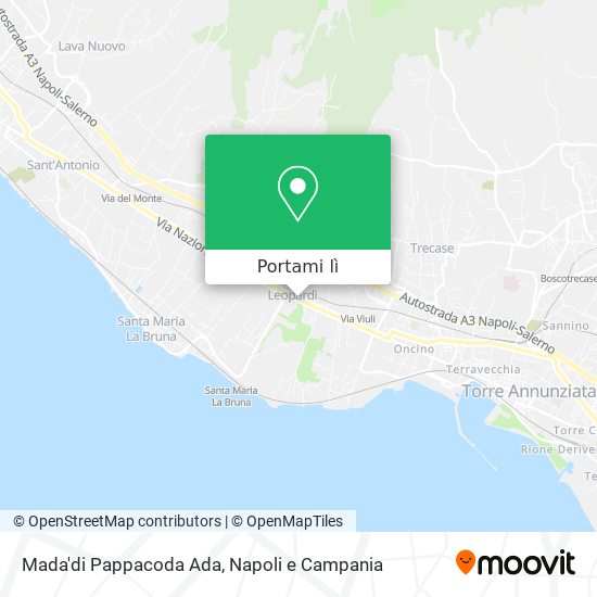 Mappa Mada'di Pappacoda Ada