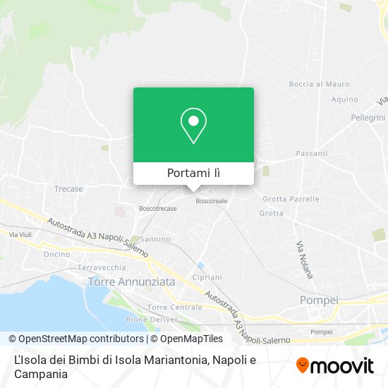 Mappa L'Isola dei Bimbi di Isola Mariantonia