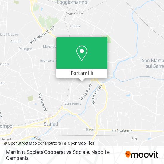 Mappa Martinitt Societa'Cooperativa Sociale
