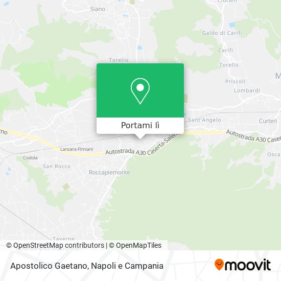 Mappa Apostolico Gaetano