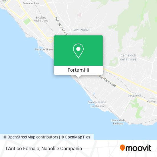 Mappa L'Antico Fornaio