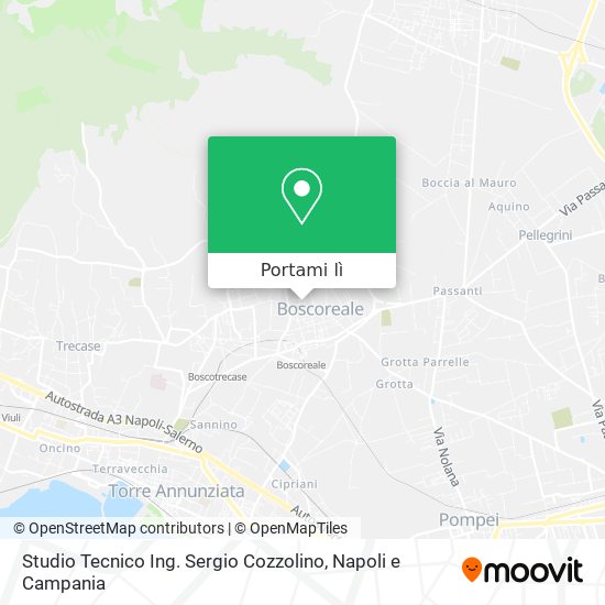 Mappa Studio Tecnico Ing. Sergio Cozzolino