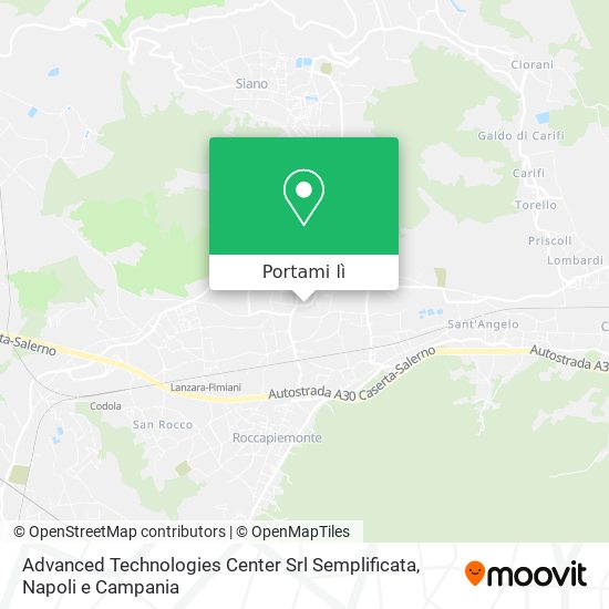Mappa Advanced Technologies Center Srl Semplificata