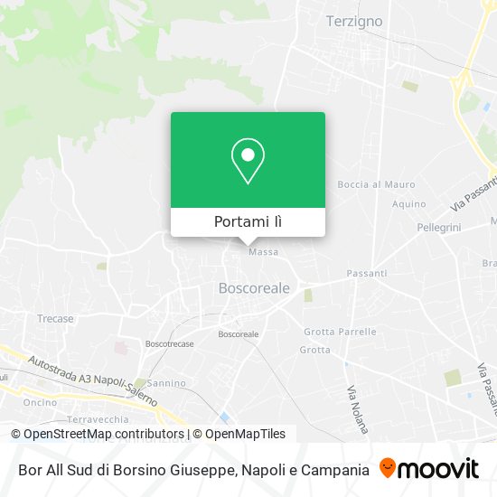 Mappa Bor All Sud di Borsino Giuseppe