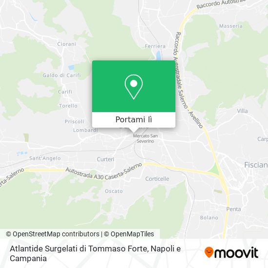 Mappa Atlantide Surgelati di Tommaso Forte
