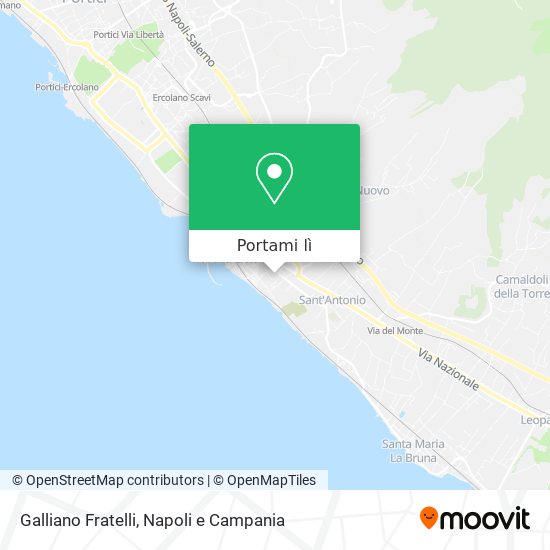 Mappa Galliano Fratelli
