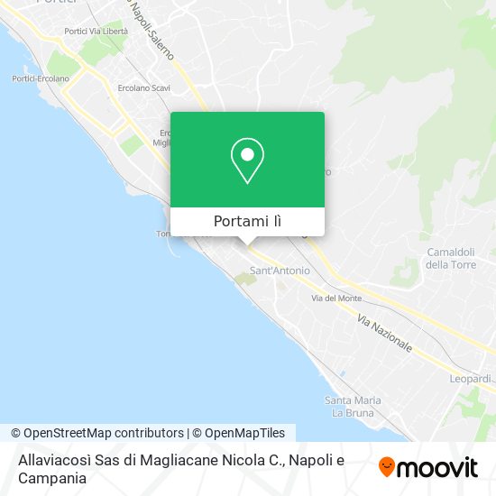 Mappa Allaviacosì Sas di Magliacane Nicola C.