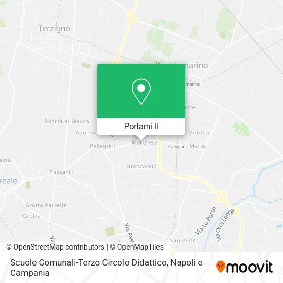 Mappa Scuole Comunali-Terzo Circolo Didattico
