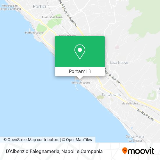 Mappa D'Albenzio Falegnameria