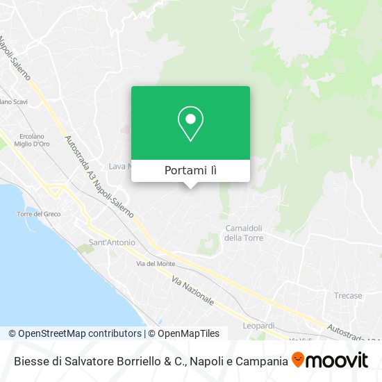 Mappa Biesse di Salvatore Borriello & C.