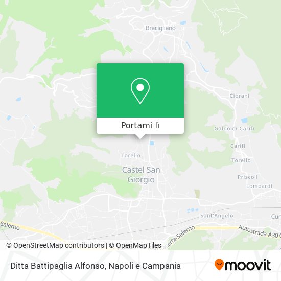 Mappa Ditta Battipaglia Alfonso