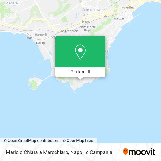 Mappa Mario e Chiara a Marechiaro