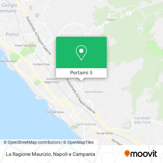 Mappa La Ragione Maurizio