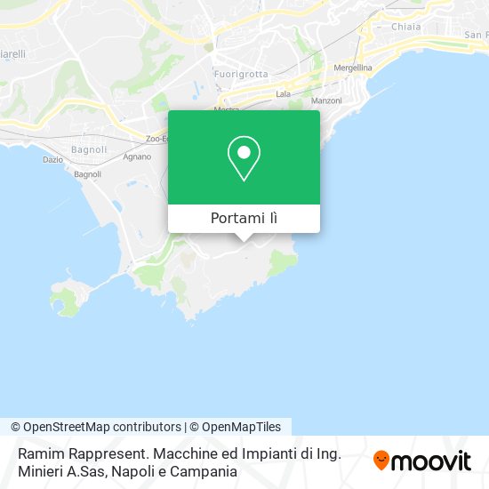 Mappa Ramim Rappresent. Macchine ed Impianti di Ing. Minieri A.Sas