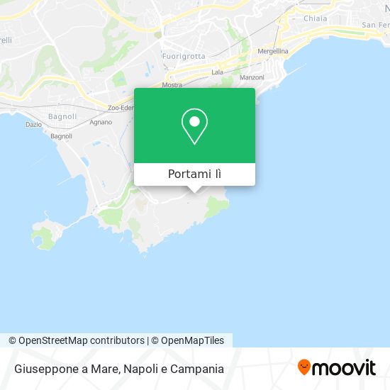 Mappa Giuseppone a Mare