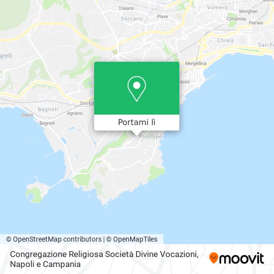 Mappa Congregazione Religiosa Società Divine Vocazioni