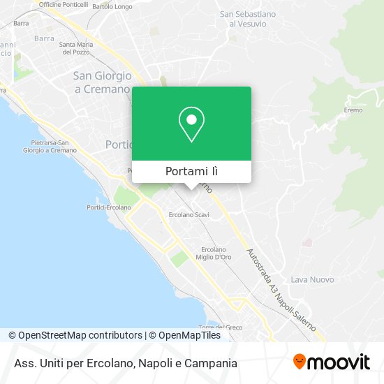Mappa Ass. Uniti per Ercolano