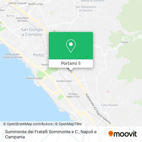 Mappa Summonte dei Fratelli Sommonte e C.