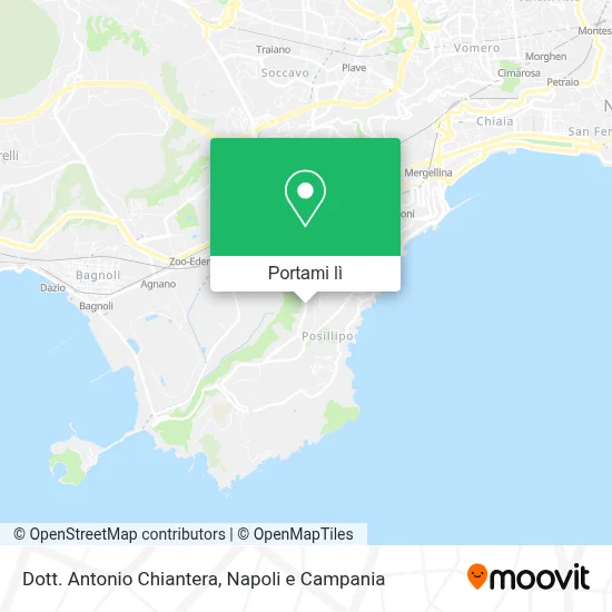 Mappa Dott. Antonio Chiantera