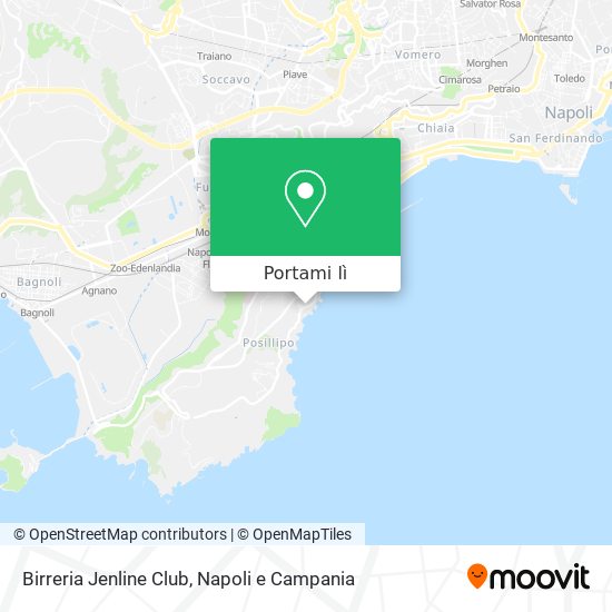 Mappa Birreria Jenline Club