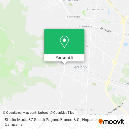 Mappa Studio Moda 87 Snc di Pagano Franco & C.