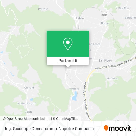 Mappa Ing. Giuseppe Donnarumma