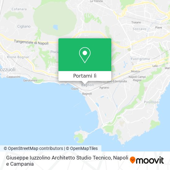 Mappa Giuseppe Iuzzolino Architetto Studio Tecnico
