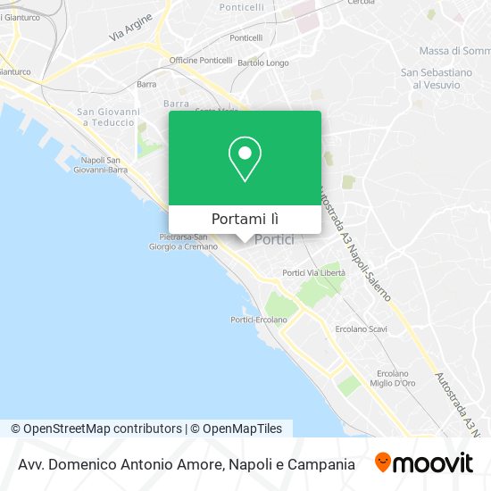 Mappa Avv. Domenico Antonio Amore