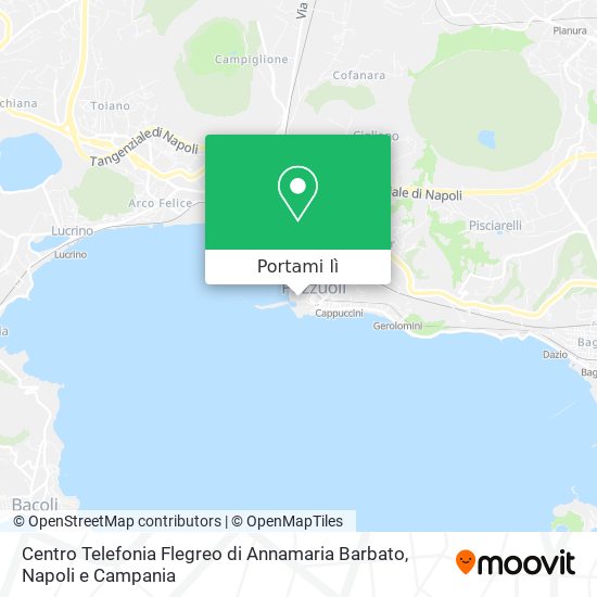 Mappa Centro Telefonia Flegreo di Annamaria Barbato
