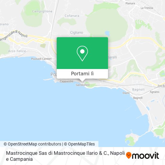 Mappa Mastrocinque Sas di Mastrocinque Ilario & C.