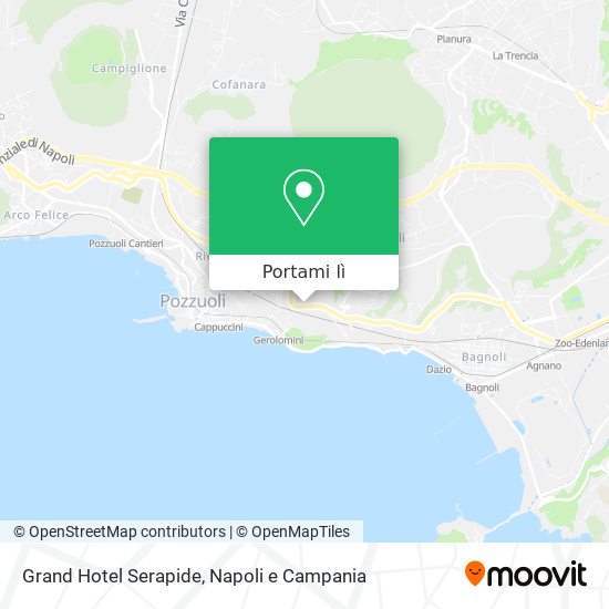 Mappa Grand Hotel Serapide