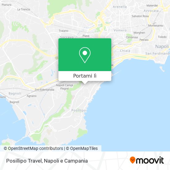 Mappa Posillipo Travel
