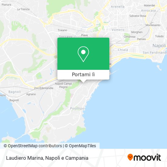 Mappa Laudiero Marina