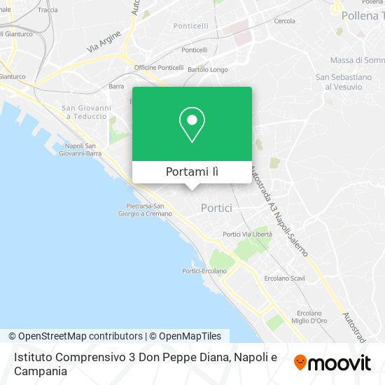 Mappa Istituto Comprensivo 3 Don Peppe Diana