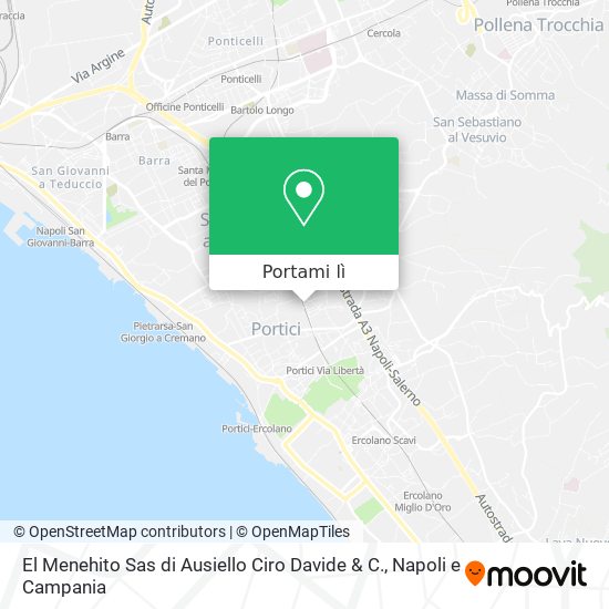 Mappa El Menehito Sas di Ausiello Ciro Davide & C.