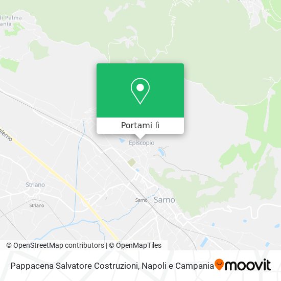 Mappa Pappacena Salvatore Costruzioni