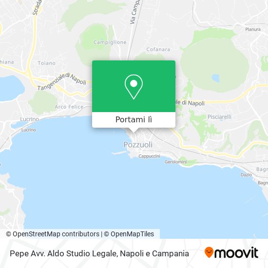 Mappa Pepe Avv. Aldo Studio Legale