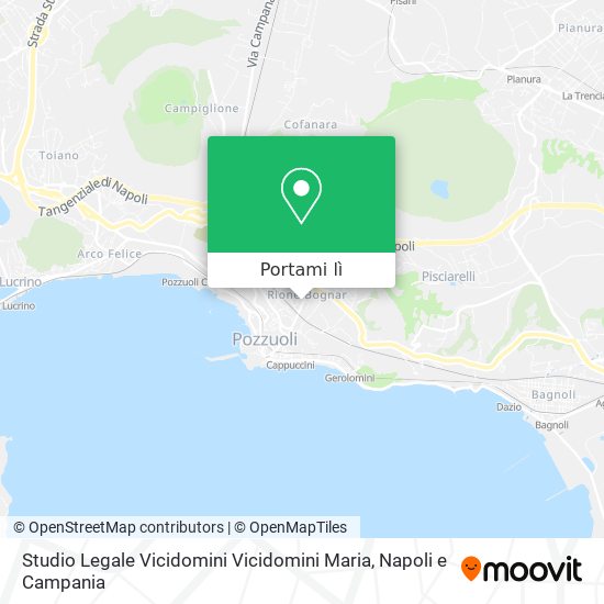 Mappa Studio Legale Vicidomini Vicidomini Maria