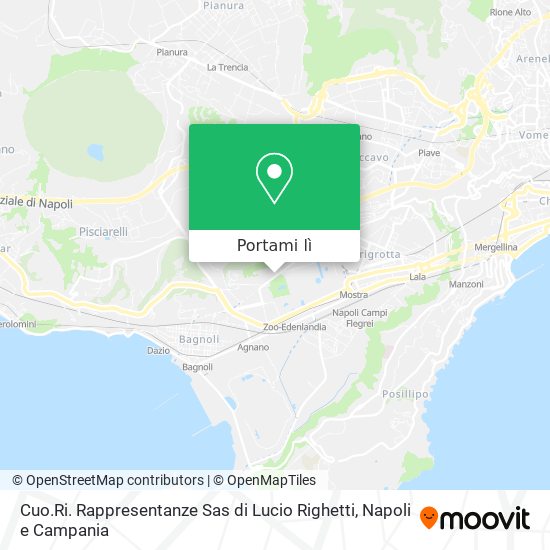 Mappa Cuo.Ri. Rappresentanze Sas di Lucio Righetti