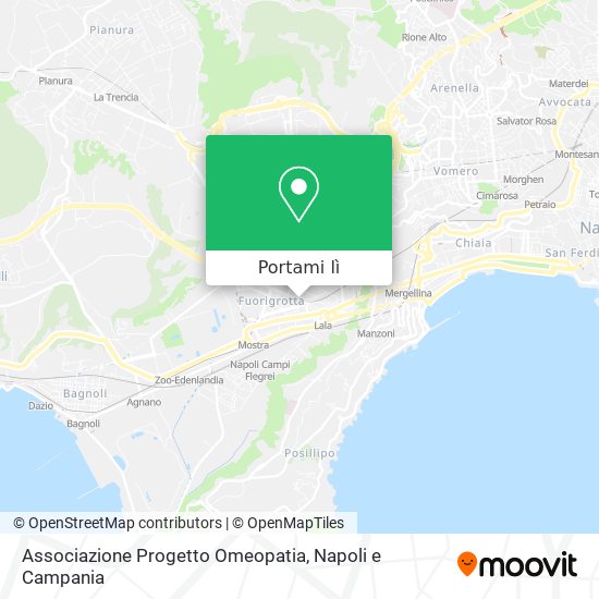 Mappa Associazione Progetto Omeopatia