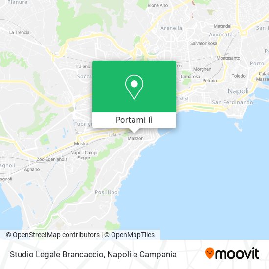 Mappa Studio Legale Brancaccio