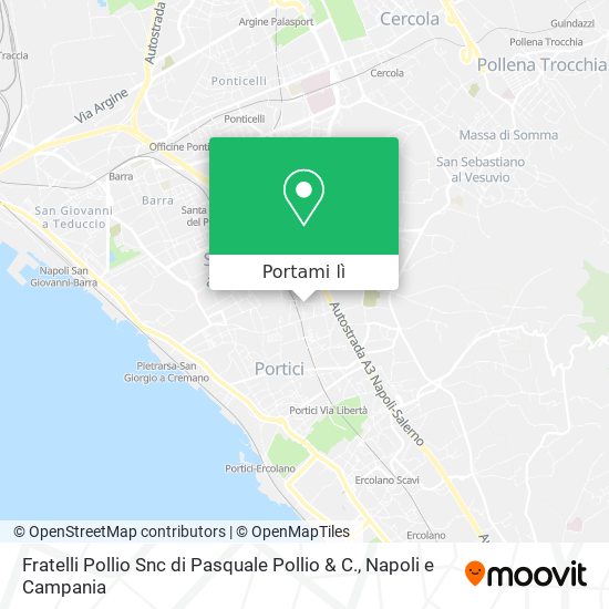 Mappa Fratelli Pollio Snc di Pasquale Pollio & C.