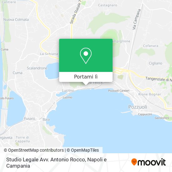 Mappa Studio Legale Avv. Antonio Rocco
