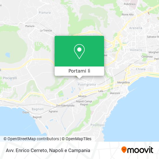 Mappa Avv. Enrico Cerreto