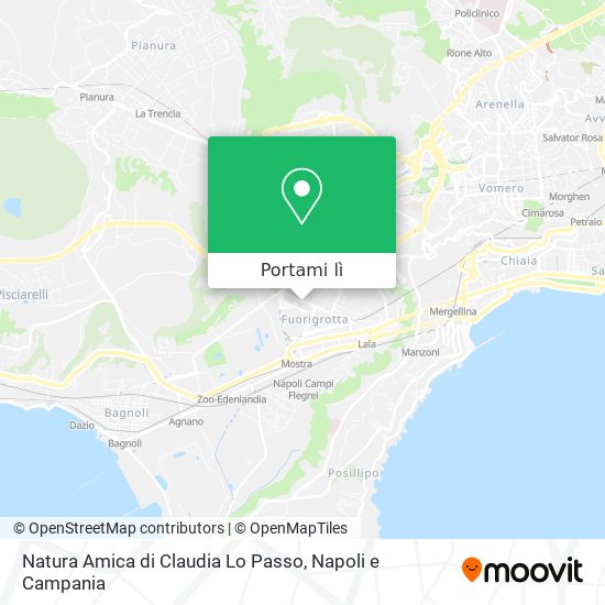 Mappa Natura Amica di Claudia Lo Passo
