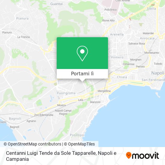 Mappa Centanni Luigi Tende da Sole Tapparelle