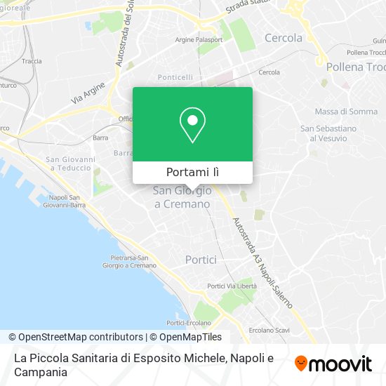 Mappa La Piccola Sanitaria di Esposito Michele