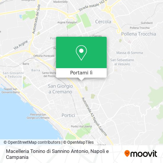 Mappa Macelleria Tonino di Sannino Antonio