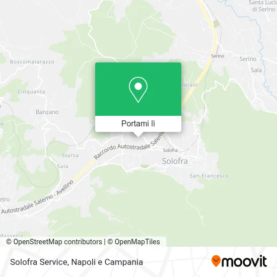 Mappa Solofra Service